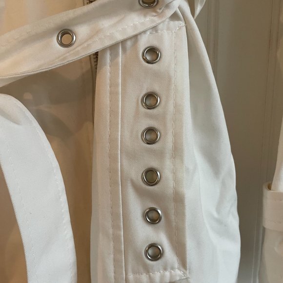 Via Spiga Trench Color: Pearl Size: XS - Picture 2 of 10